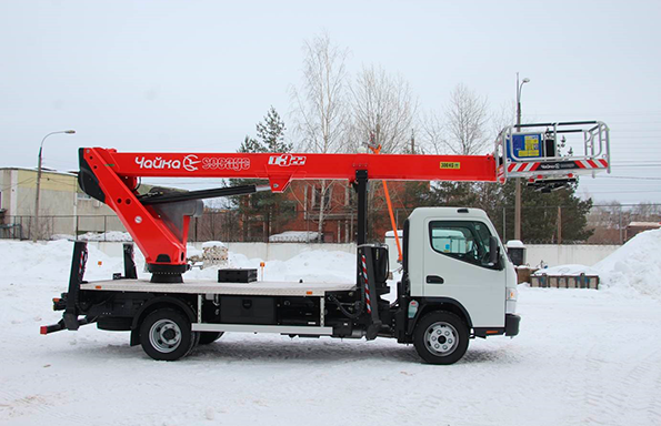 Автогидроподъемник SOCAGE T322 на базе шасси FUSO Canter TF