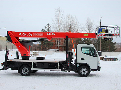 Автогидроподъемник SOCAGE T322 на базе шасси FUSO Canter TF