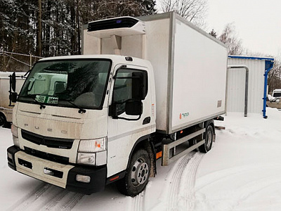 Предновогодняя отгрузка автомобилей FUSO Canter TF